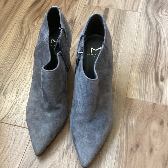 marc fisher grey booties - Picture 2 of 4